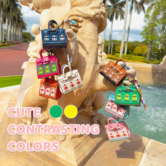 Mini House Handbag-Headphone Bag