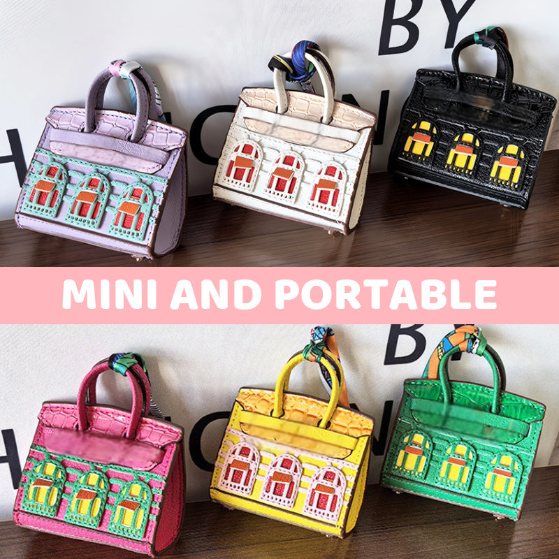 Mini House Handbag-Headphone Bag