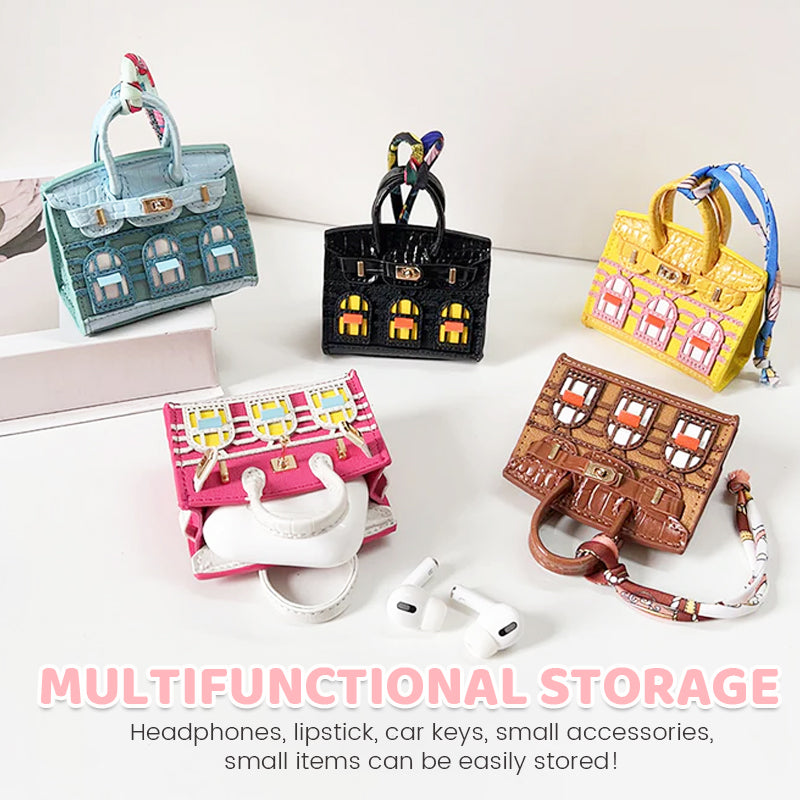 Mini House Handbag-Headphone Bag