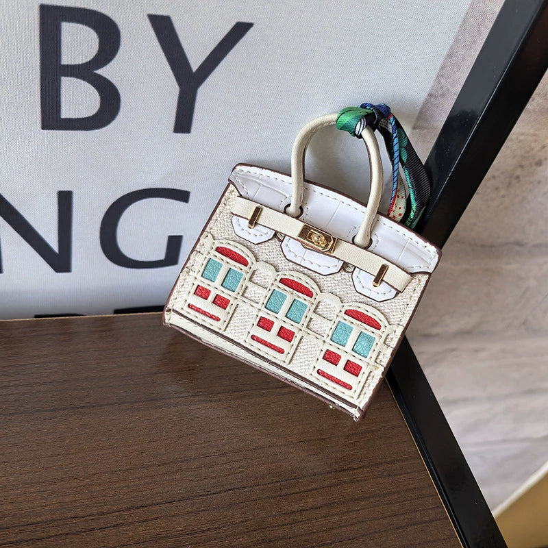 Mini House Handbag-Headphone Bag