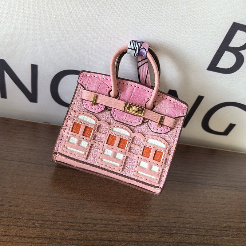 Mini House Handbag-Headphone Bag